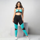 Conjunto Fitnes (Legging Tule + Top)