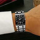 Relógio Wwoor Square Masculino Aço