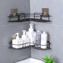 Kit com 2 Suportes De Metal Adesivo Para Parede Cozinha e Banheiro