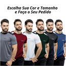 Kit 3 Camisetas Dry Fit Premium Masculino