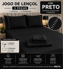 Lençol 400 Fios + 2 Fronhas