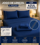Lençol 400 Fios + 2 Fronhas
