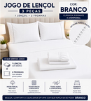 Lençol 400 Fios + 2 Fronhas