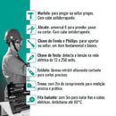 Kit Maleta de Ferramentas 9 em 1 Portátil