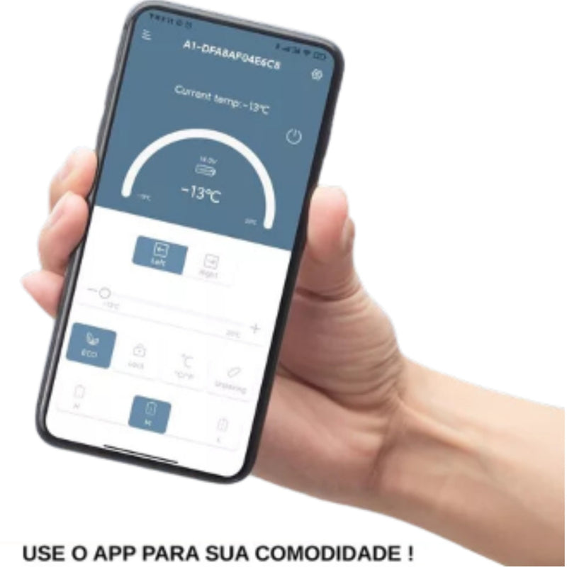 Geladeira Portátil 32l Caminhão Carro Van Motor Home Quadrivolt