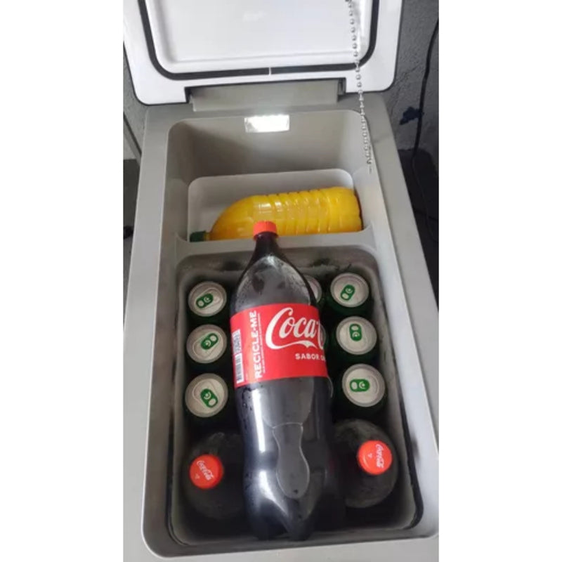 Geladeira Portátil 32l Caminhão Carro Van Motor Home Quadrivolt