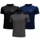 Kit 3 Camisetas Dry Fit Premium Masculino