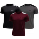 Kit 3 Camisetas Dry Fit Premium Masculino