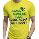 Camisa Brasil Acima De Tudo