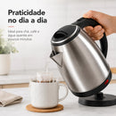 Chaleira Elétrica 1.8 Litros Inox
