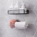 Kit com 2 Suportes De Metal Adesivo Para Parede Cozinha e Banheiro