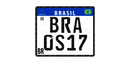 Adesivos Numerais do 0 ao 9 Para Placas de Veículos - Anti-Multa