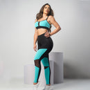 Conjunto Fitnes (Legging Tule + Top)