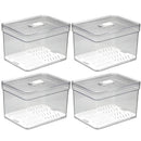 Kit 4 Organizador de Geladeira 3.8L